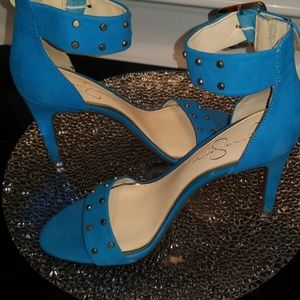 JS ELECTRIC BLUE SANDALS